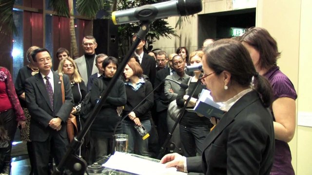 Ambassador Kounalakis Inaugurates Jazz Ambassadors Exhibit