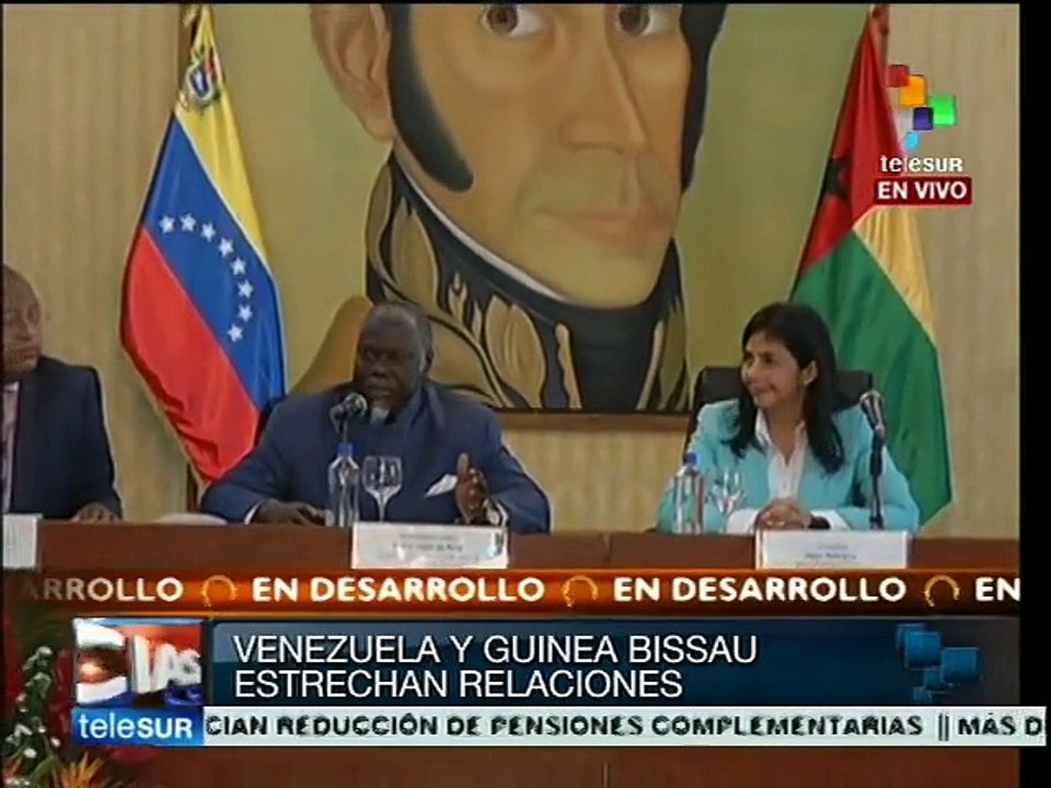 Venezuela y Guinea Bissau fortalecen relaciones bilaterales
