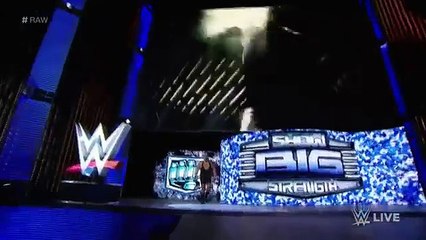 Big Show returns to Raw and sends a message to Ryback  Raw_ June 1_ 2015