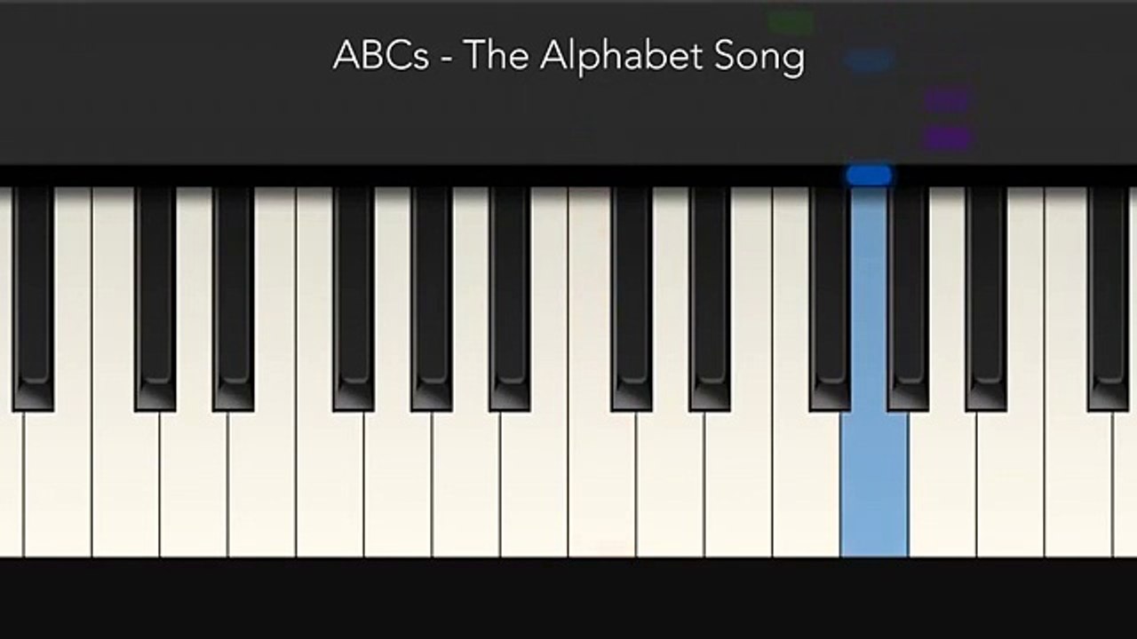 [Tiny Piano] Piano | ABC Song