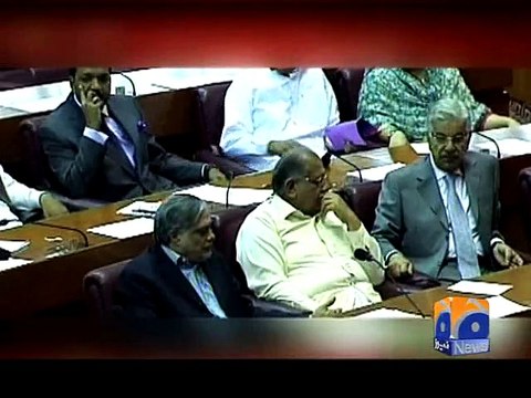 Opposition stages walkout from NA in protest against load shedding-Geo Reports-23 Jun 2015
