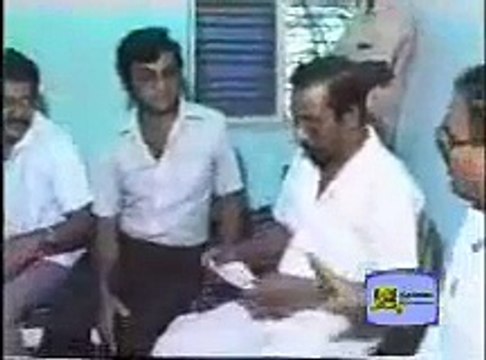 Tamil Tigers leader Velupillai Prabhak in Tamil nadu on 80'S