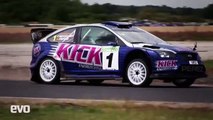 Short clip of Ford Escort, Focus WRC and Subaru rally legends on the limit