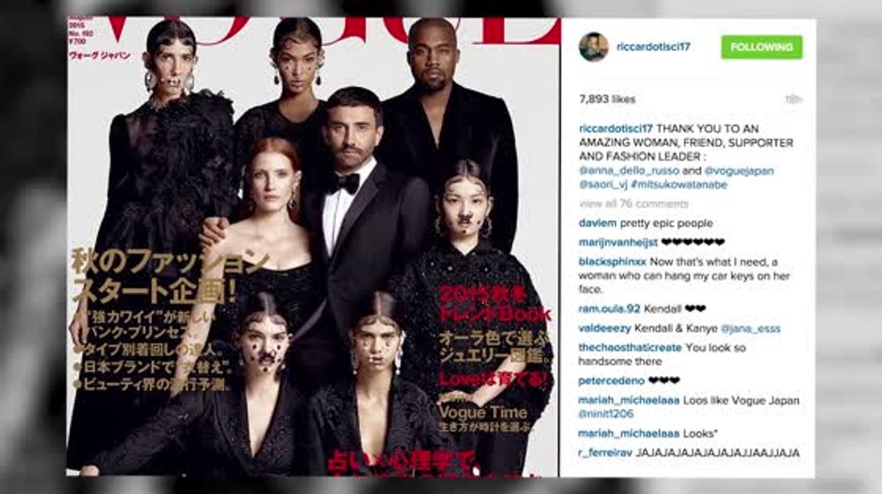 Kendall Jenner und Kanye West gehören zu Givenchy's Fashion Gang