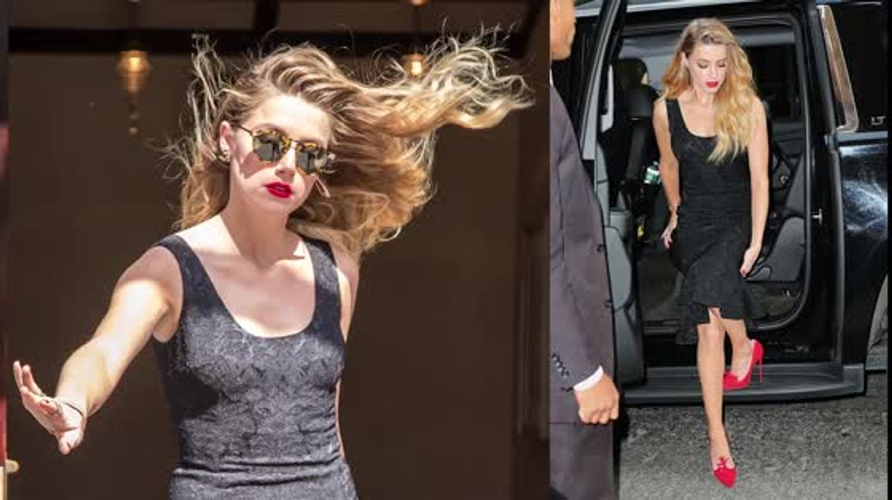 Amber Heard wirbt für Magic Mike XXL in Style