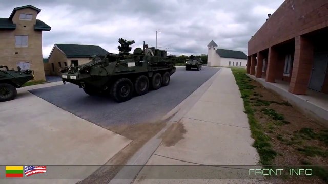 Литовские добровольцы тренировки в Пенсильвании GoPro