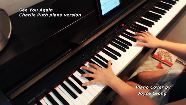 Furious 7 Charlie Puth no rap See You Again Piano cover + Free sheets 5