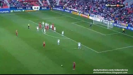 1st chance - Czech Republic v. Germany 23.06.2015 Euro U21 Championship