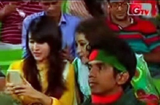 Happy Talking About Rubel At Mirpur Stadium Bangladesh VS India 2nd ODI 21 June 2015