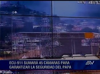 La extensa seguridad que resguardará al papa Francisco en Guayaquil