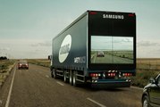 Samsung, el Camión que te ayuda a adelantarlo - Camión salva vidas probado con éxito en Argentina