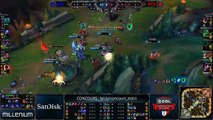 Best Of Game 1 Millenium vs PCS - Demi finale  ESL Champion