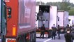 Migrants attempt to board UK bound trucks amid Calais chaos