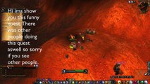 WOW funny deathwing quest (Show of orcs and Big Gnomes)