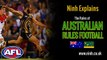 The Rules of Australian (Aussie Rules) Football - EXPLAINED!