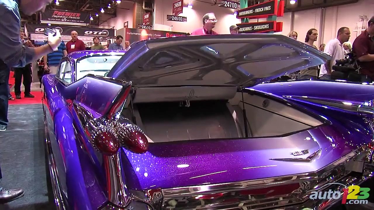 Custom 1959 Cadillac Coupe De Ville at SEMA 2010