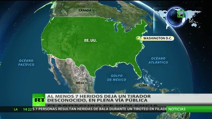 Un hombre disparó a varios transeúntes sin razón aparente
