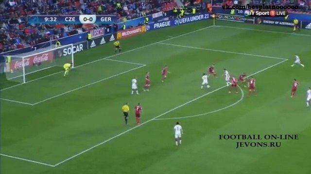Czech Republic 1-1 Germany ~ [U21 European Championship] - 23.06.2015 - All Goals & Highlights