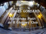 Georges Gondard : Niebiańska Pieśń do 8 Głosowy Chór - Chant céleste pour Choeur a cappella à 8 voix