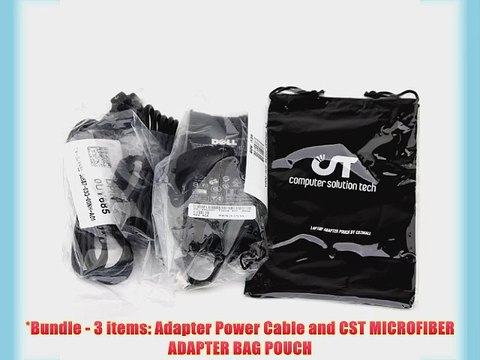 Bundle: 3 items- Adapter/Cable/Pouch Dell Latitude D620 Laptop AC Adapter Charger : Dell P/N: