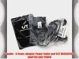 Bundle: 3 items- Adapter/Cable/Pouch Dell Studio 1745 Slim-Line Laptop AC Adapter Charger :
