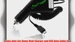 Ionic Auto Car Home Wall Charger and USB Data Cable for Samsung Galaxy Tab Pro TabPro 8.4 TabPro
