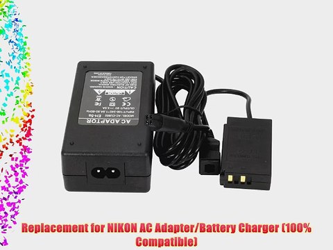 Fotga EH-5A EH-5 AC Power Supply Adapter EP-5C DC coupler for Nikon J J1 J2 Camera