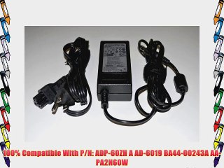 Samsung Replacement 60W 19V 3.16A AC Power Adapter