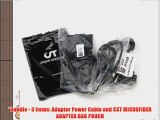 Bundle: 3 items- Adapter/Cable/Pouch Dell Inspiron 1318 Slim-Line Laptop AC Adapter Charger