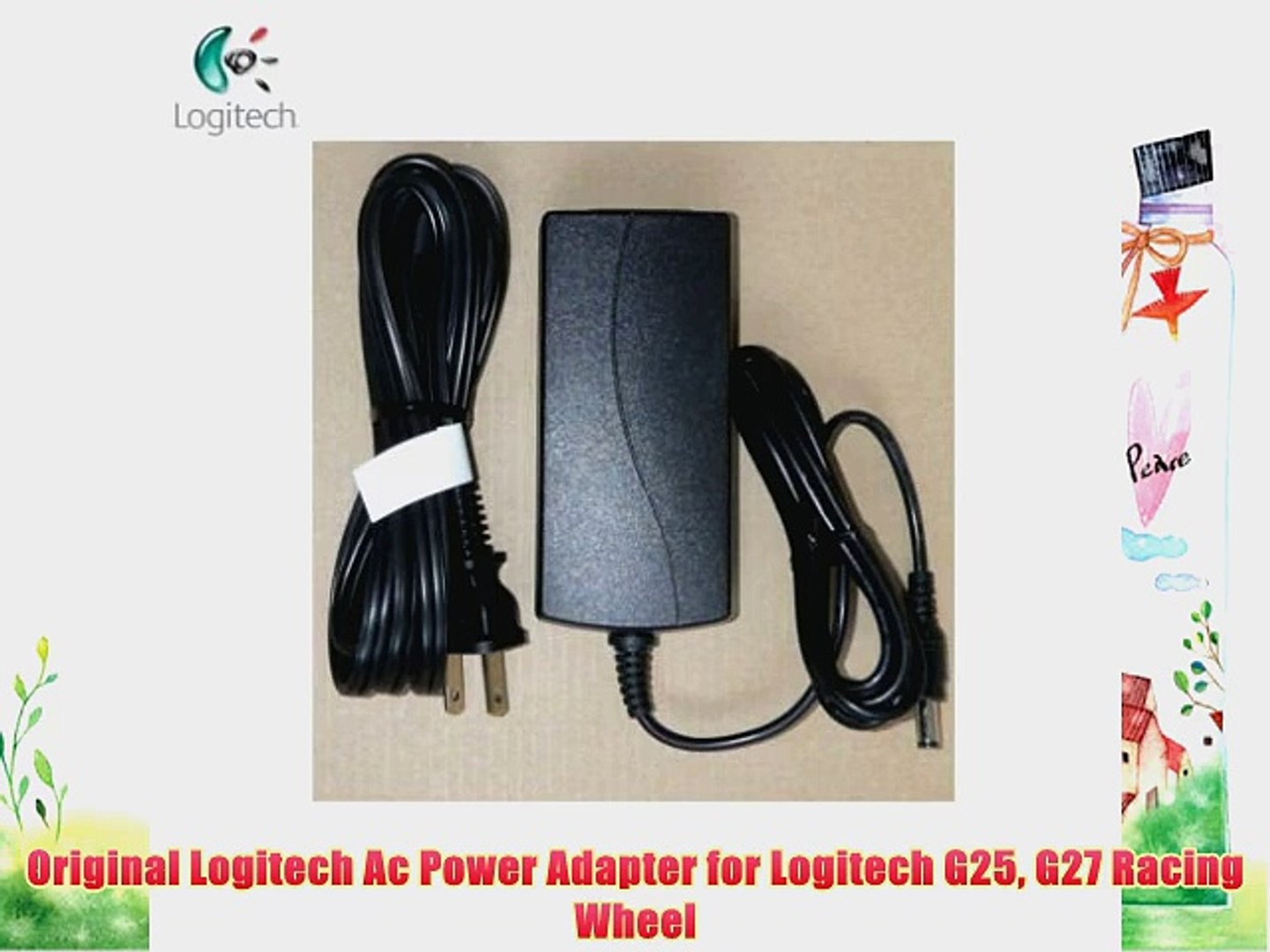 Original Logitech Ac Power Adapter for Logitech G25 G27 Racing Wheel -  video Dailymotion