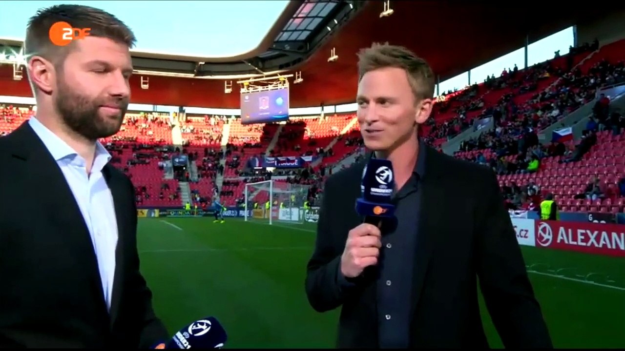 Czech Republic v Germany - pre-match show