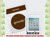 Generiks Anti-Glare Bubble Free Screen Protector for The New iPad 3 3rd Generation