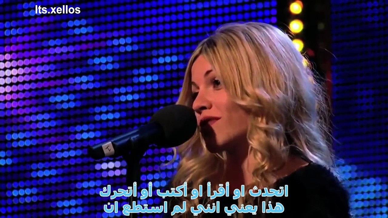 Aliki chrysochou britain got talent arabic مترجم للعربية