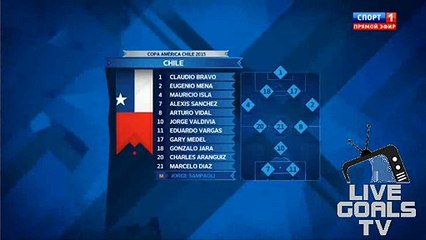 Chile - Uruguay Line Up information