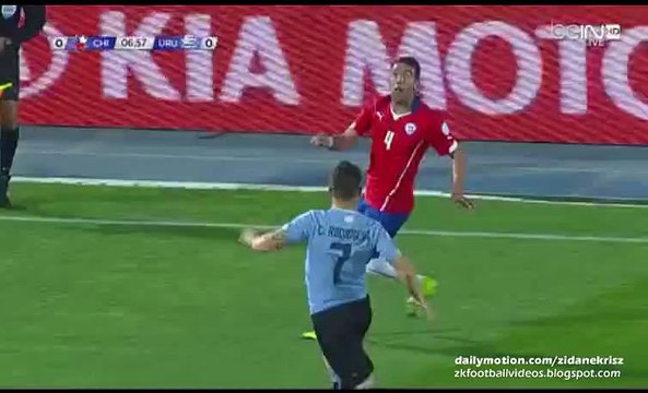 Eduardo Vargas Fantastic Volley - Chile v. Uruguay 24.06.2015