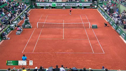 Rafael Nadal ● tennis ball trick ● 1 June 2015 HD