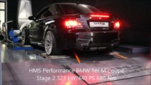 BMW 1er M Coupé mit HMS Performance ,Downpipes, Sportkats und Kl