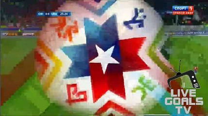 F.Muslera Amazing Save Chile 0-0 Uruguay