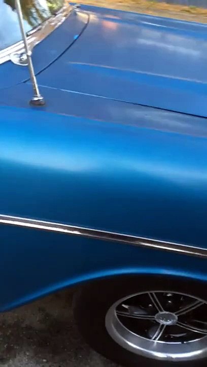 1957 Chevy 210 Glasspack exhaust startup and drive