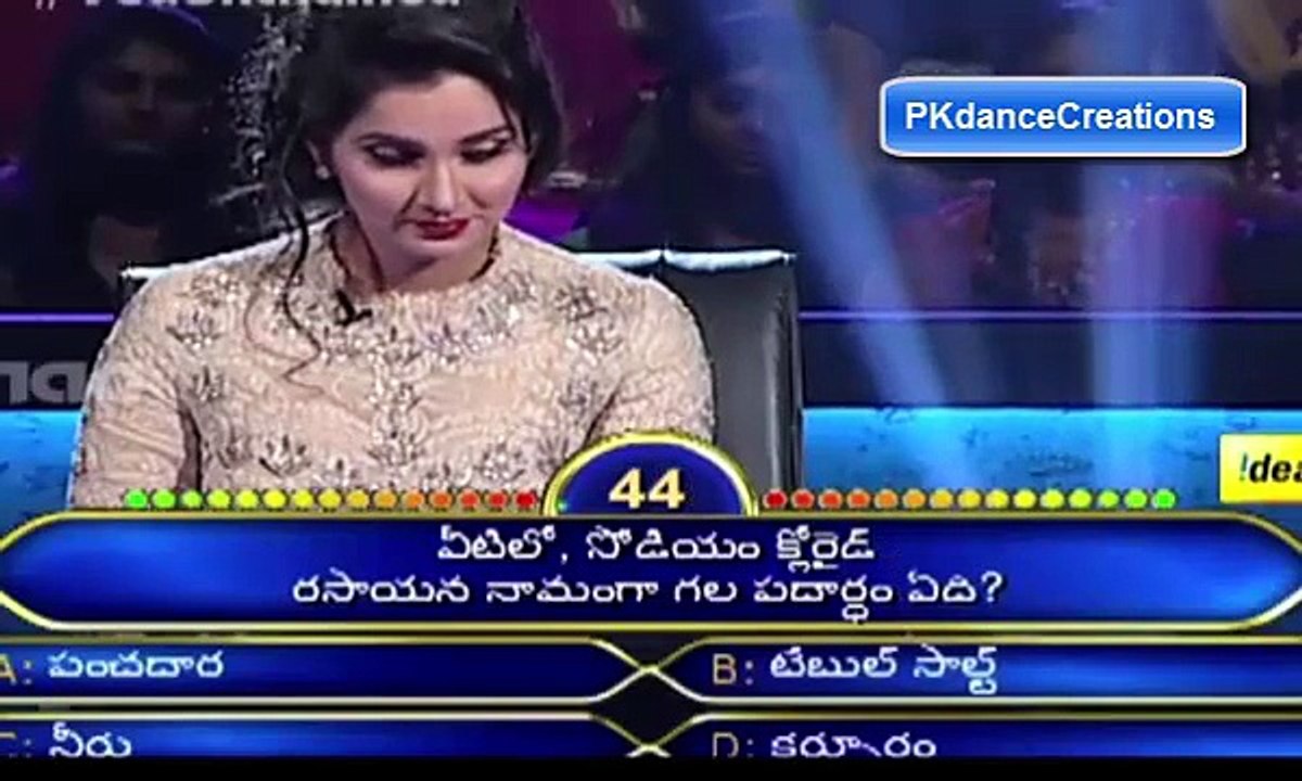 Sania Mirza Insults in Live Show