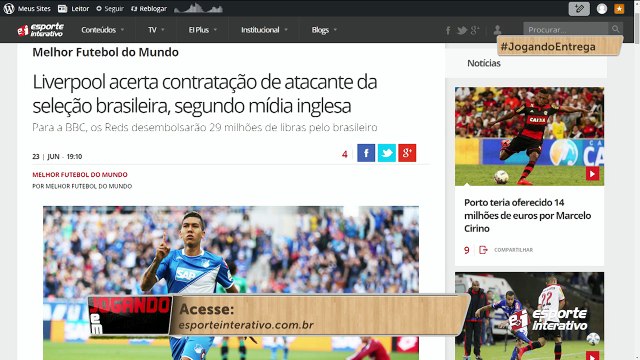 Pelo preço, Firmino chega para resolver , garante VSR