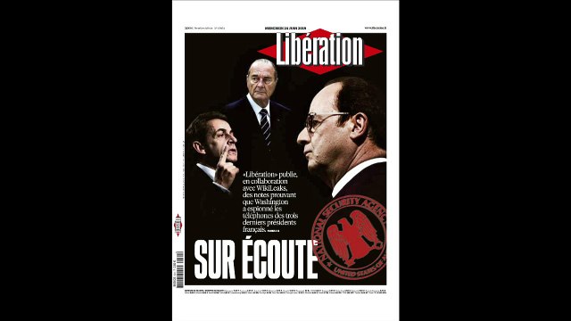 Wikileaks: EE.UU espió a tres presidentes franceses