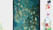 Rikki KnightTM Van Gogh Almond Blossoms Design Design Black Cover Case for iPad Air - TPU Hard