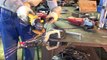 Stick Welding Cast Iron to Steel [Custom Clamp Mini-Build]