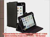 Cooper Cases(TM) Magic Carry Google Nexus 7 (2013) / FHD (by Asus) Tablet Folio Case w/ Shoulder