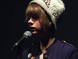 Theresa Hahl beim Regio vs. All-Star Poetry Slam in Braunschweig