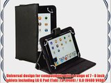 Cooper Cases(TM) Magic Carry LG G Pad (Tab) 7.0 (V400) / 8.0 (V480 V490) Tablet Folio Case