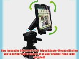 ChargerCity? HDX-2 Tablet Selfie Video Camera Recording Photo Booth Tripod Adapter Mount w/Dual