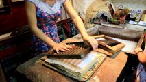 Paper making technique - Ohrid, Macedonia