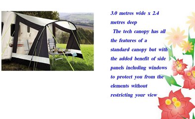 Outdoor Revolution  Tech Canopy 250 Lightweight Awning